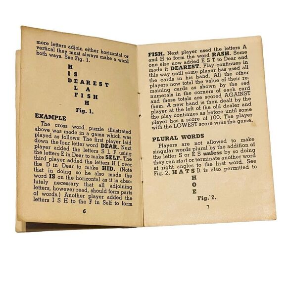 Vintage 1938 LINGO Crossword Game by All Fair Inc. - Picture 11 of 16